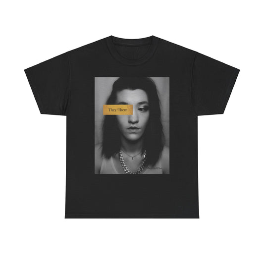 TheArtistDae Nonbinary Original Model Styled Unisex Heavy Cotton Tee