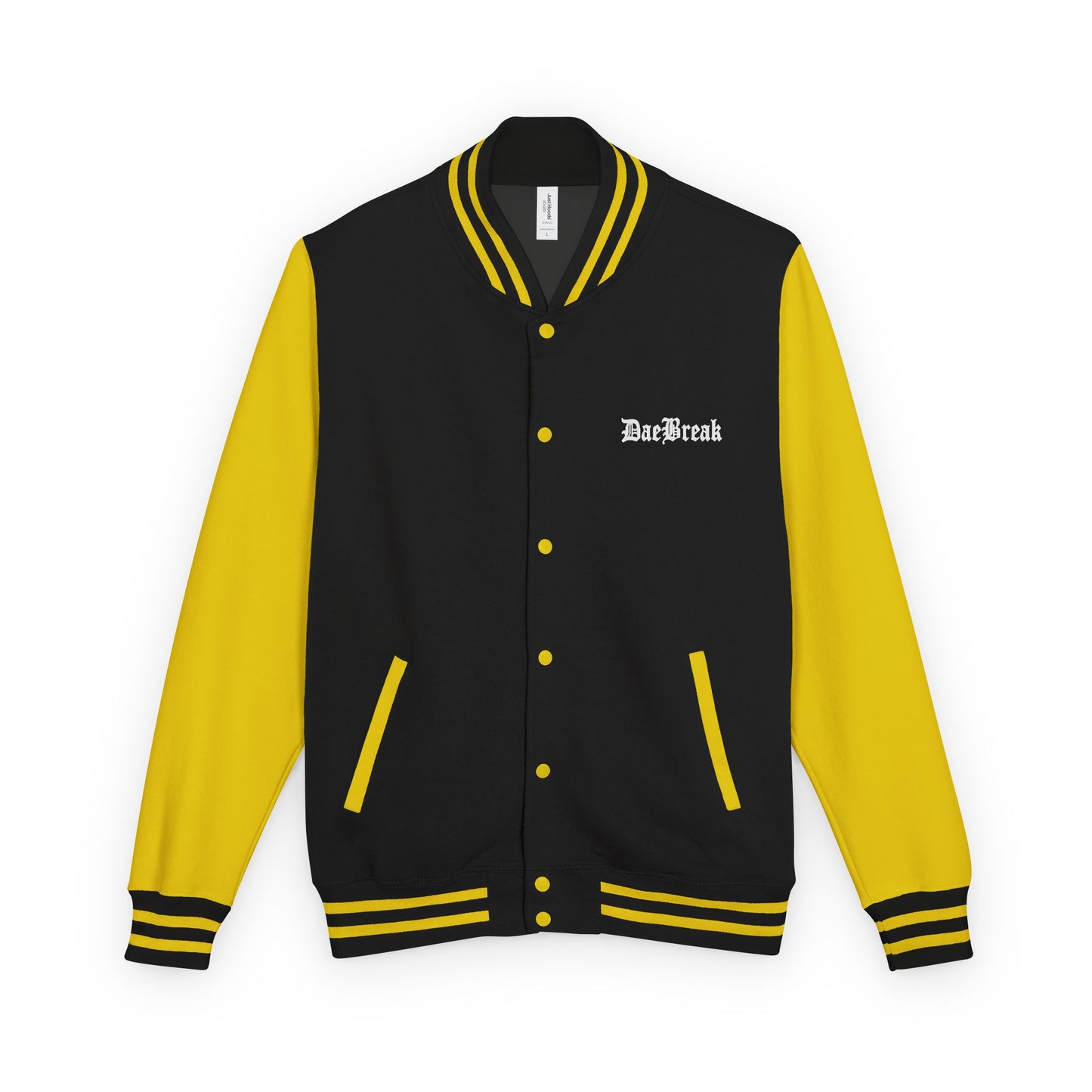 DaeBreak Unisex Heavyweight Letterman Jacket - Trendy Varsity Style