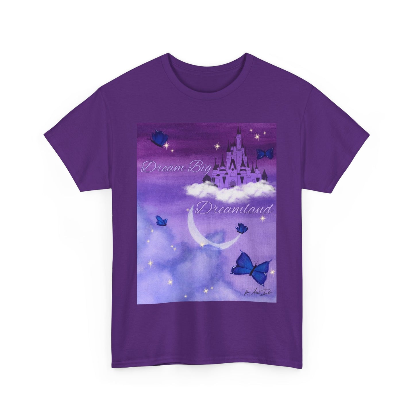 Dae's Dreamland Original Painting Edit Design - Twitch Dreamland - Unisex Heavy Cotton Tee