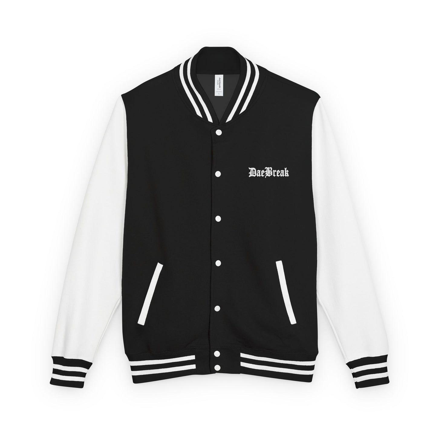 DaeBreak Unisex Heavyweight Letterman Jacket - Trendy Varsity Style