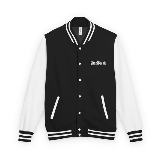 DaeBreak Unisex Heavyweight Letterman Jacket - Trendy Varsity Style