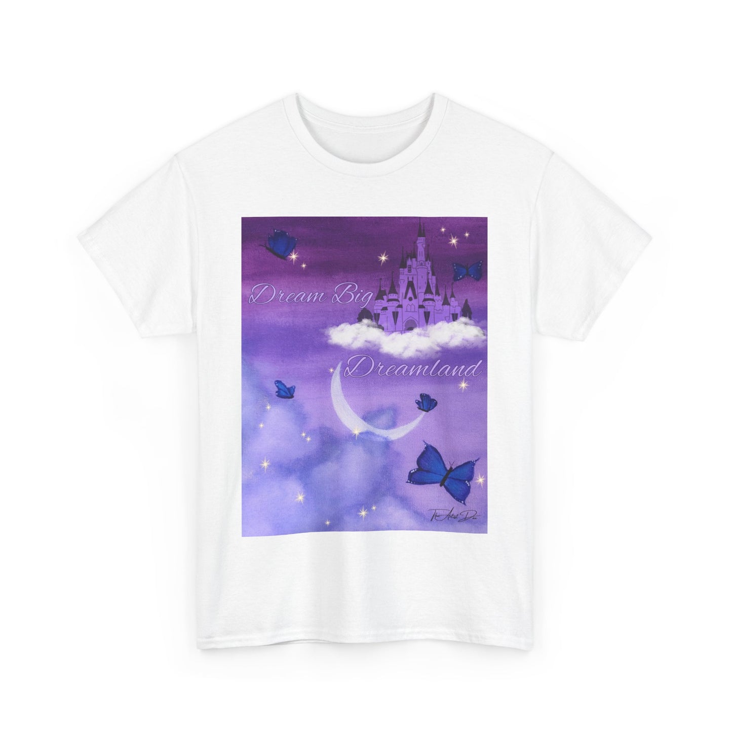 Dae's Dreamland Original Painting Edit Design - Twitch Dreamland - Unisex Heavy Cotton Tee