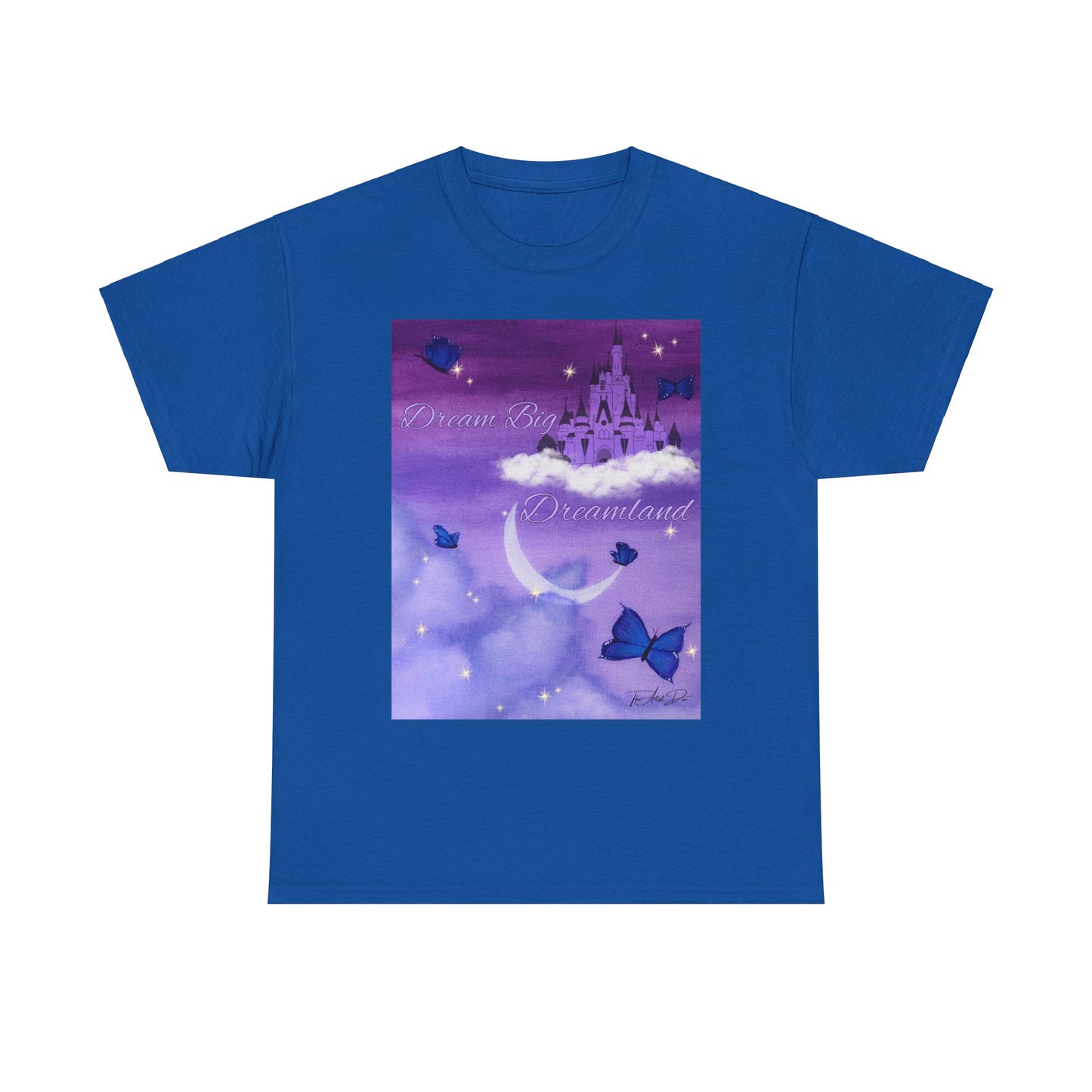 Dae's Dreamland Original Painting Edit Design - Twitch Dreamland - Unisex Heavy Cotton Tee