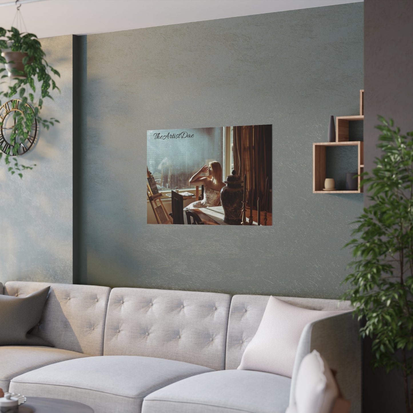 TheArtistDae Original Artist Model Poster - Satin (210gsm)