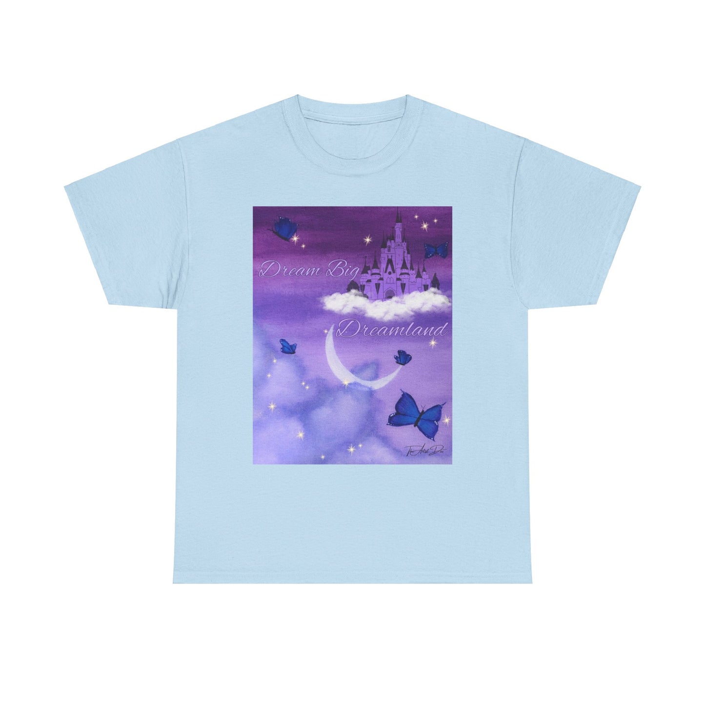 Dae's Dreamland Original Painting Edit Design - Twitch Dreamland - Unisex Heavy Cotton Tee