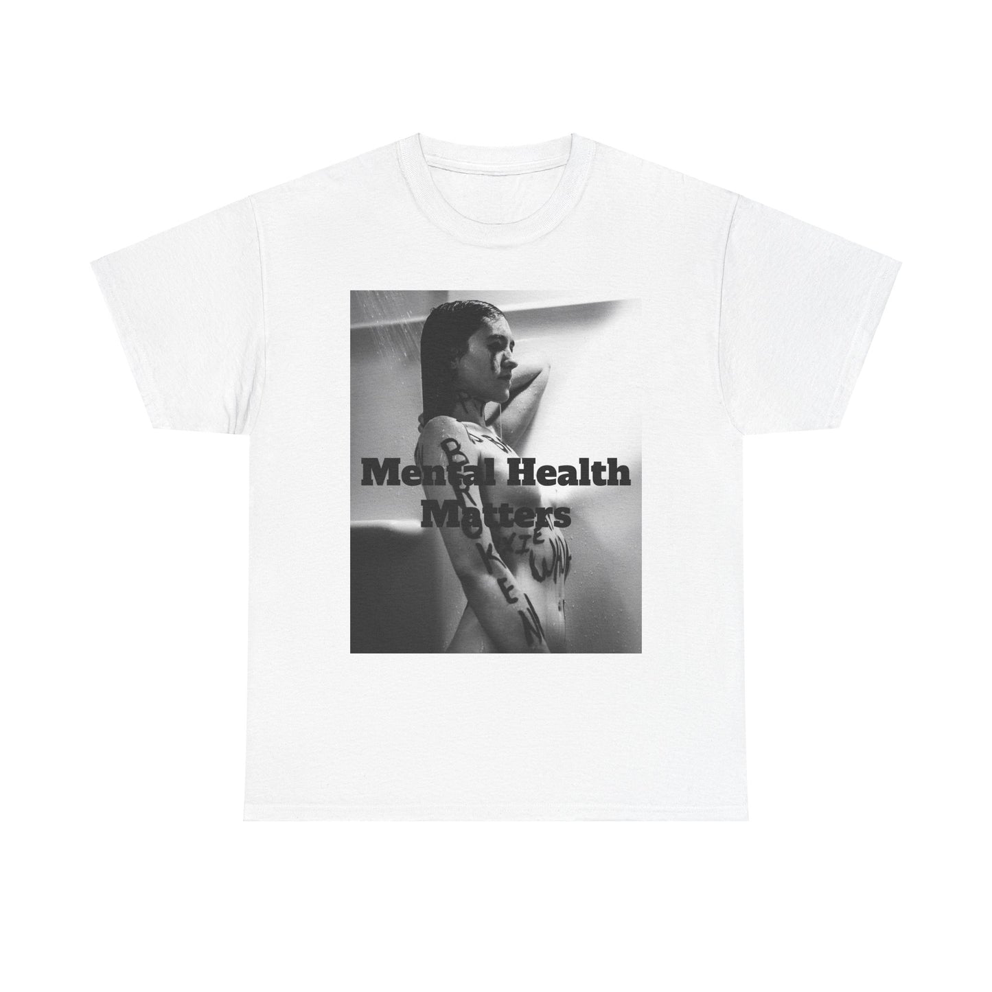 Mental Health Matters - TheArtistDae Model Original - Unisex Heavy Cotton Tee
