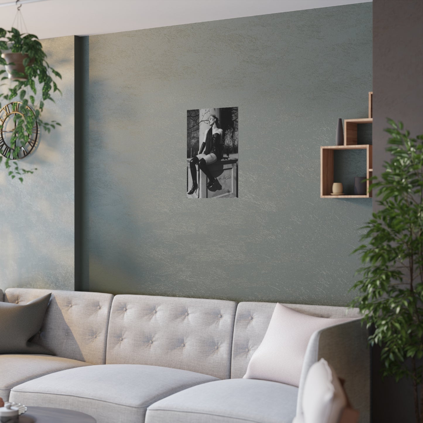 TheArtistDae Original Elegant Femme Poster Satin (210gsm)