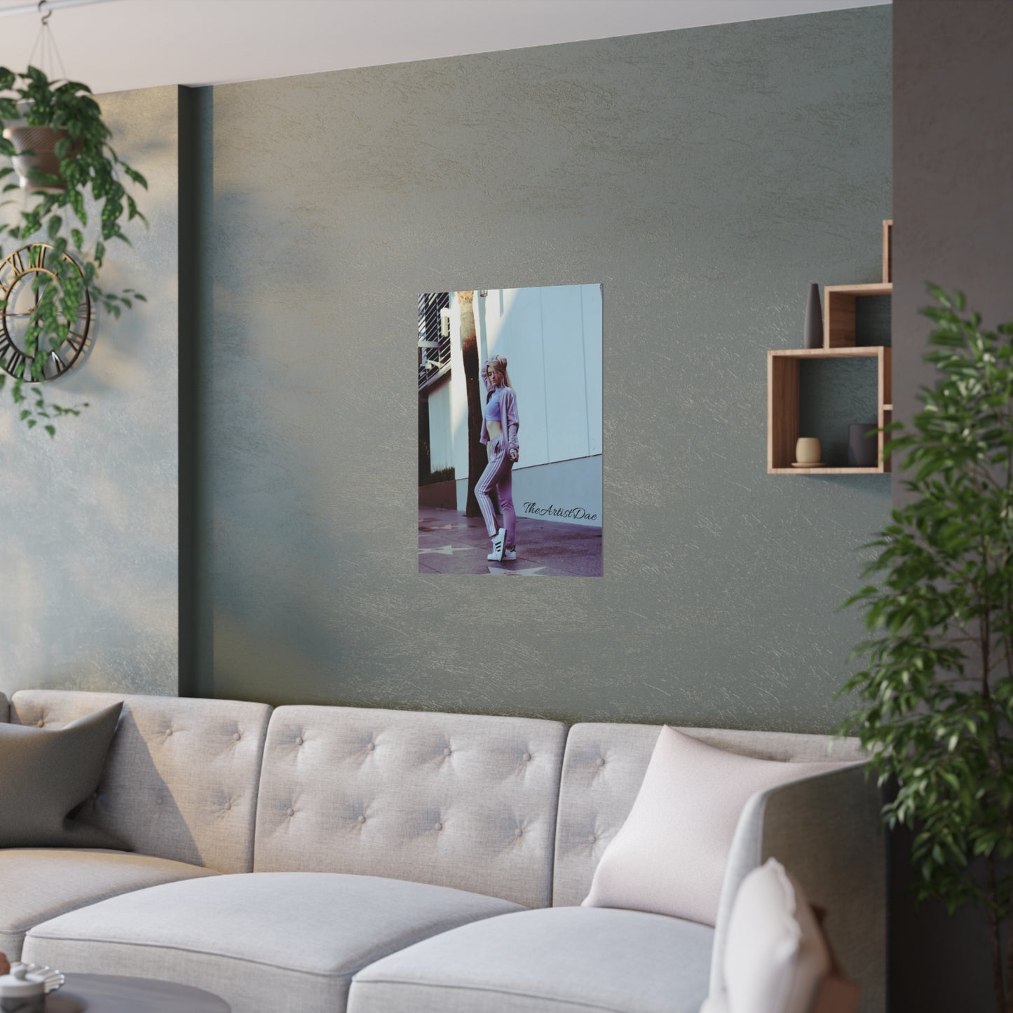 TheArtistDae Downtown LA Original Model Poster - Satin(210gsm)