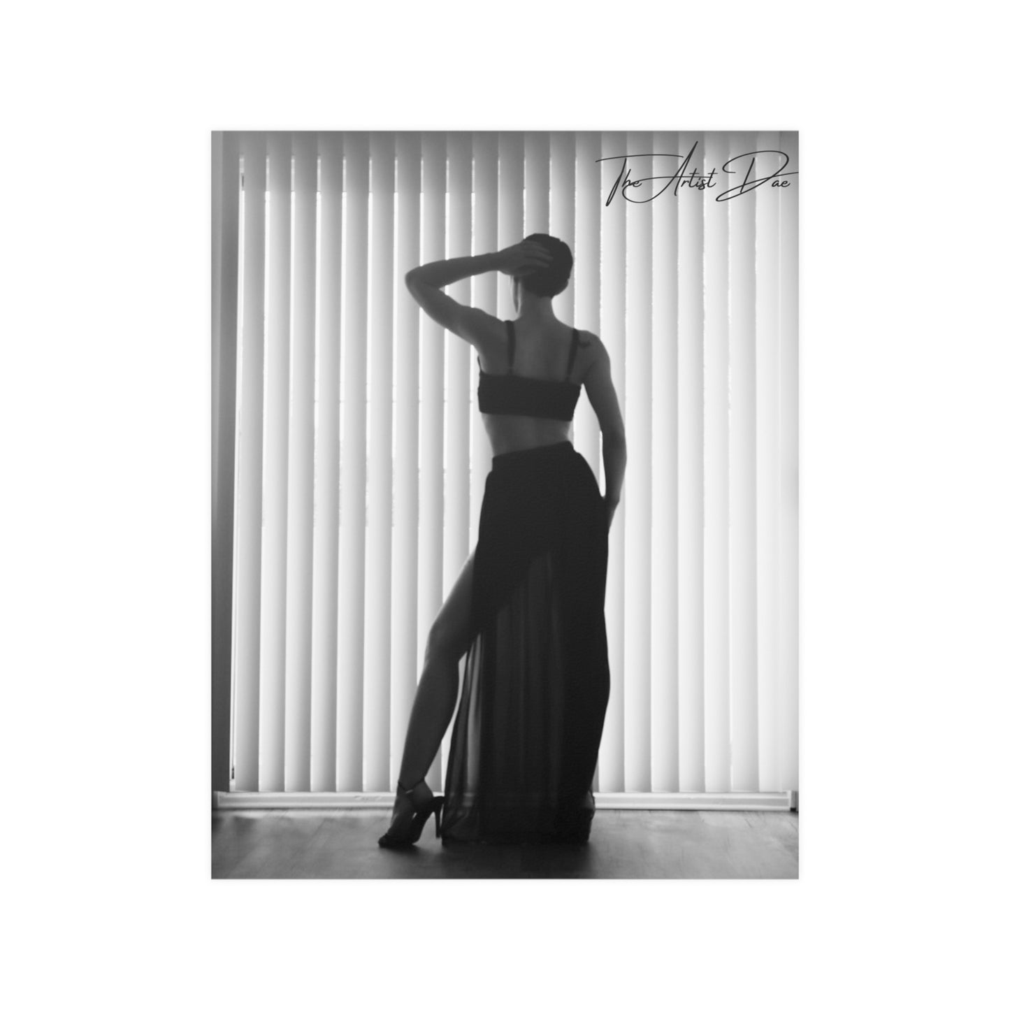 TheArtistDae Black and White Original Satin Posters (210gsm)