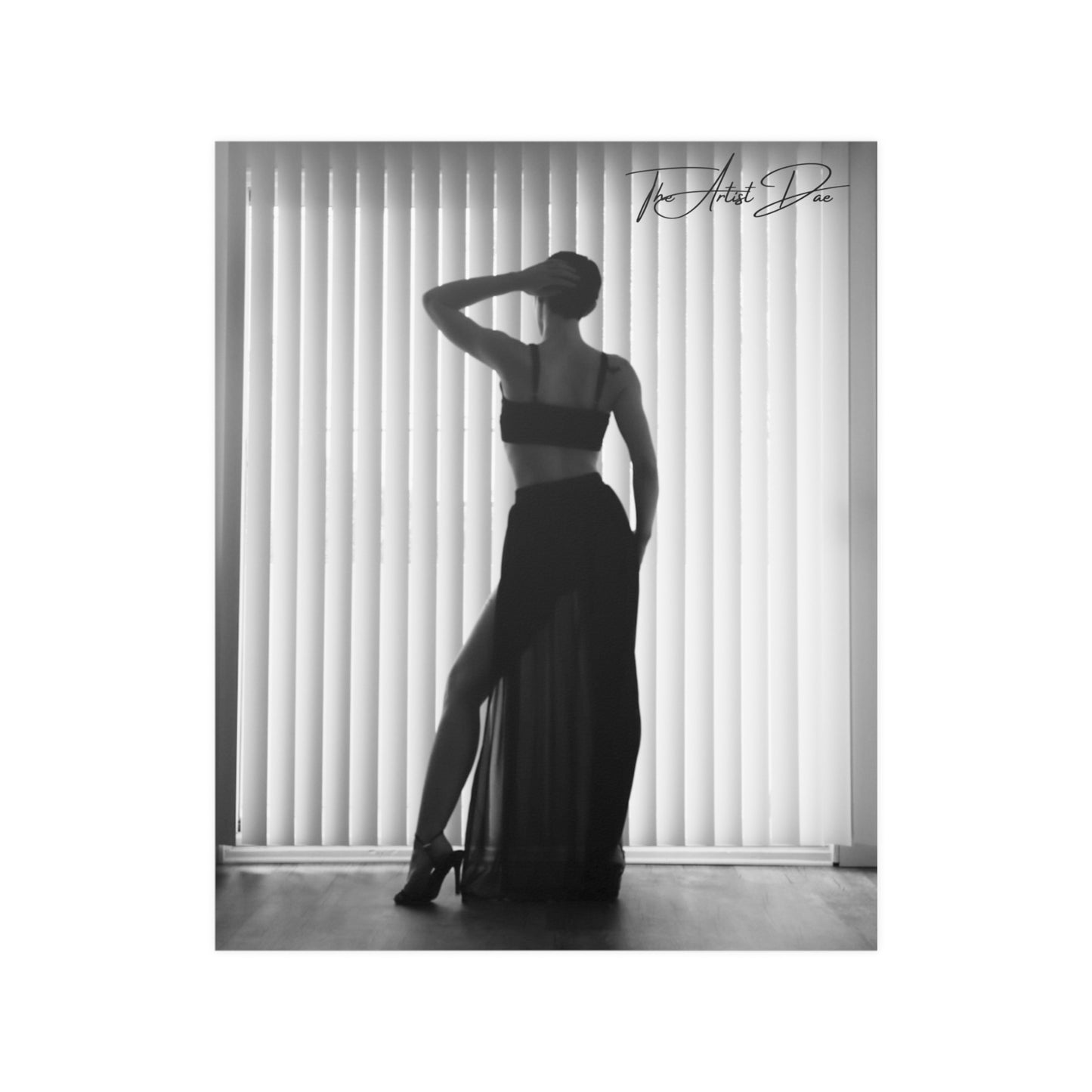 TheArtistDae Black and White Original Satin Posters (210gsm)