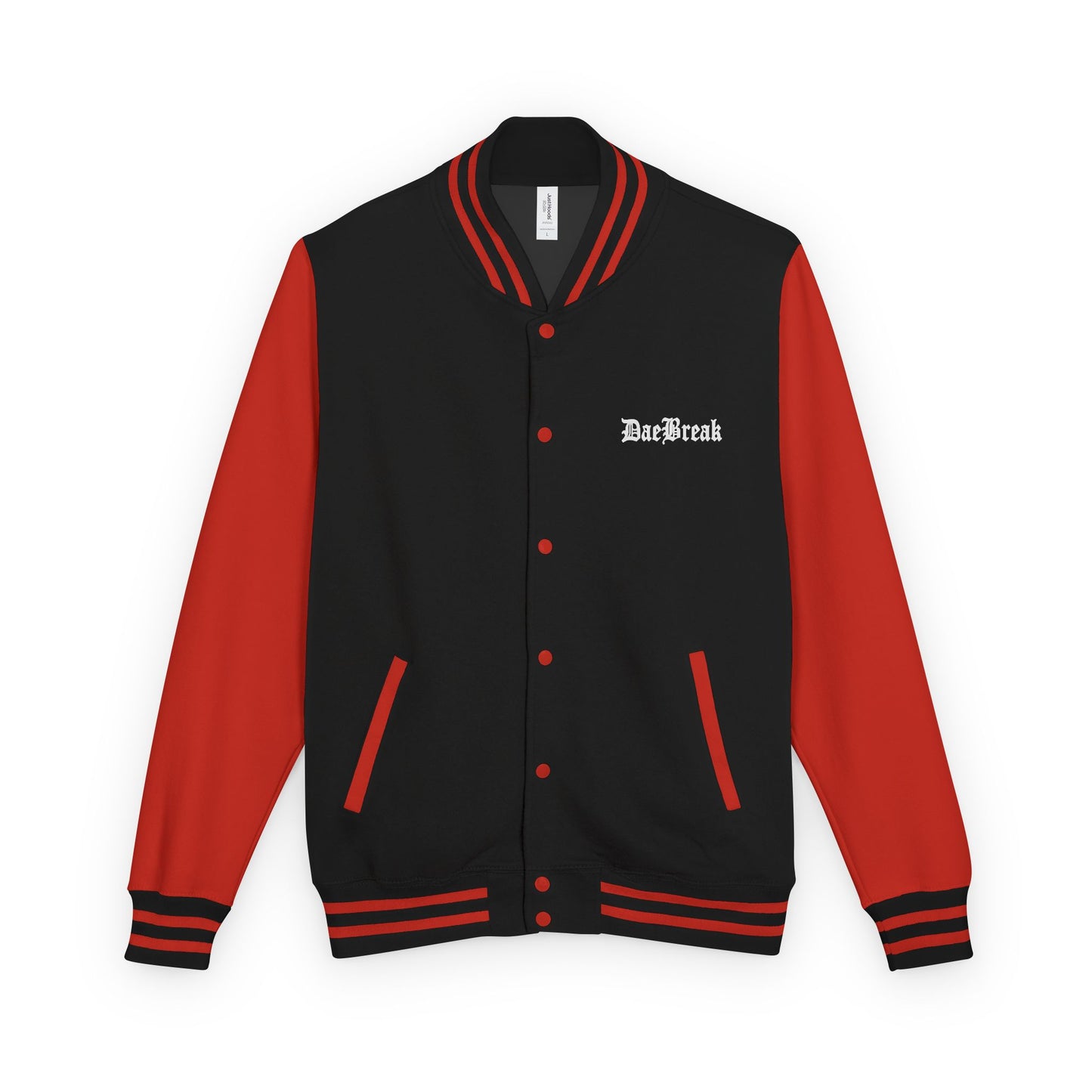 DaeBreak Unisex Heavyweight Letterman Jacket - Trendy Varsity Style