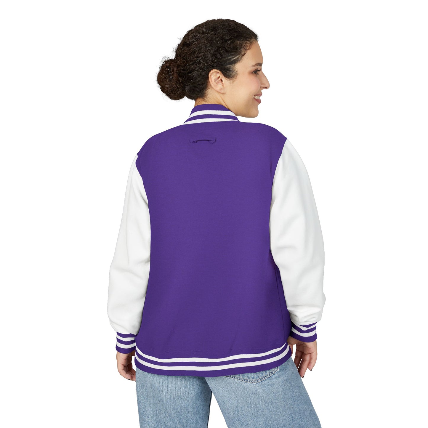 DaeBreak Unisex Heavyweight Letterman Jacket - Trendy Varsity Style