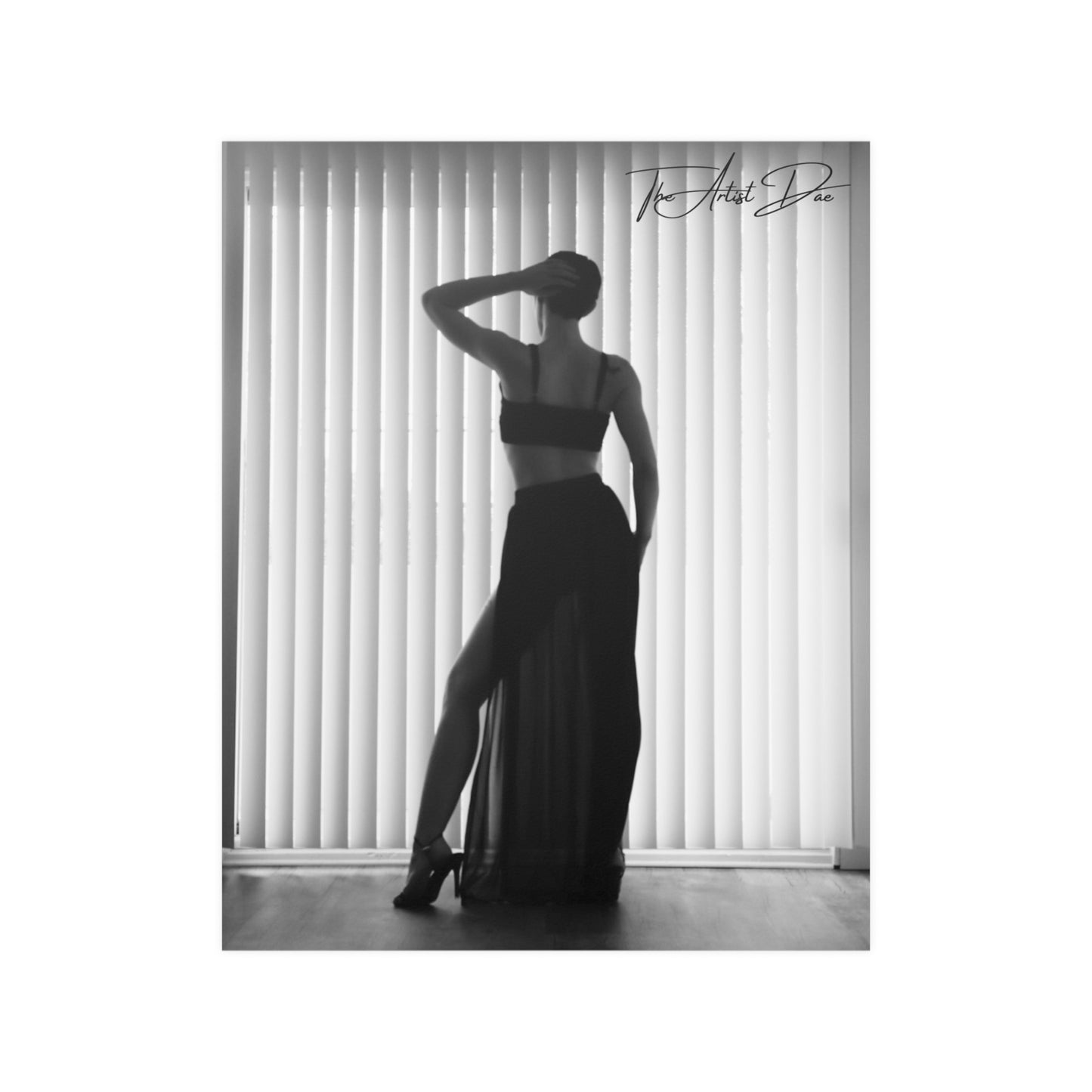 TheArtistDae Black and White Original Satin Posters (210gsm)