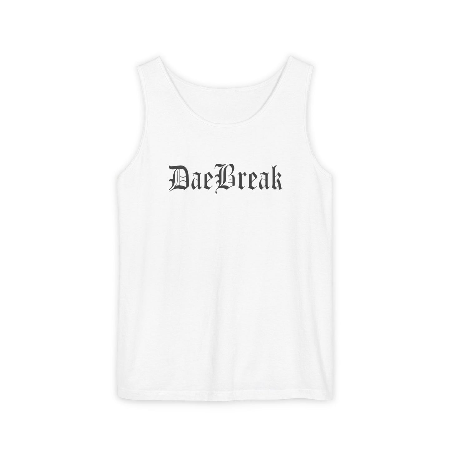 DaeBreak Unisex Garment-Dyed Tank Top - Stylish Summer Apparel