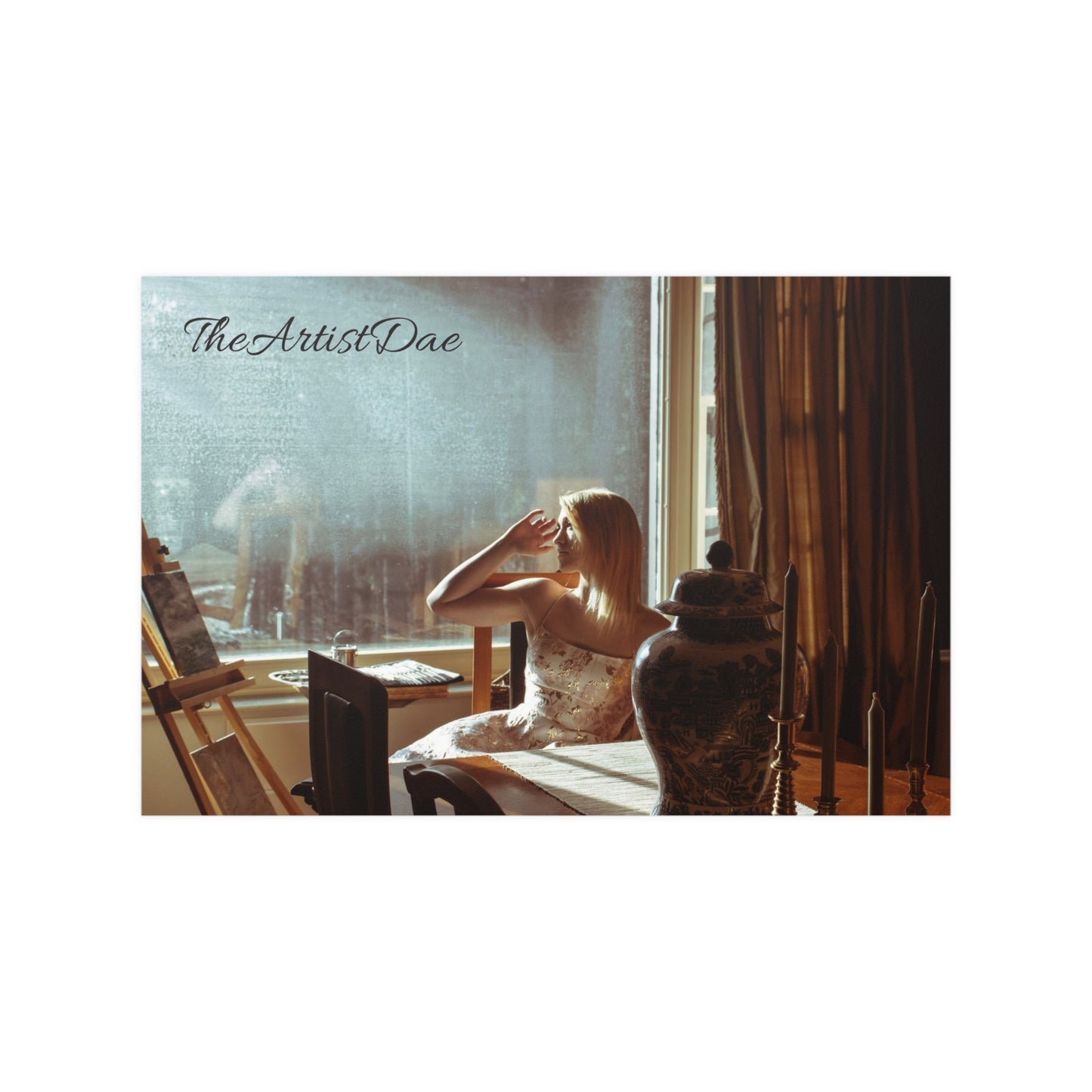 TheArtistDae Original Artist Model Poster - Satin (210gsm)