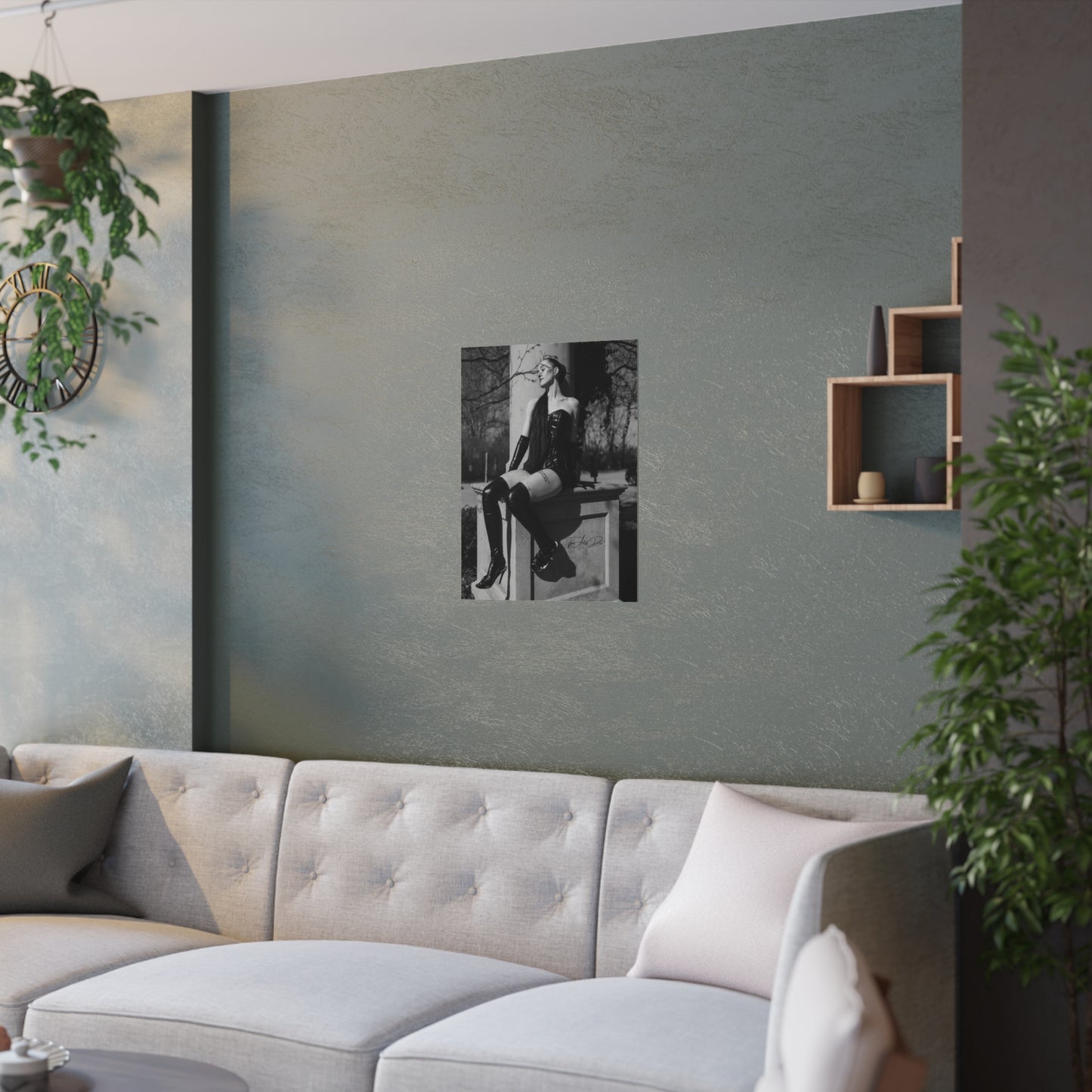 TheArtistDae Original Elegant Femme Poster Satin (210gsm)