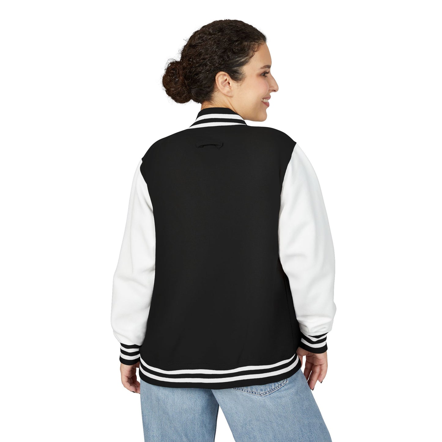 DaeBreak Unisex Heavyweight Letterman Jacket - Trendy Varsity Style