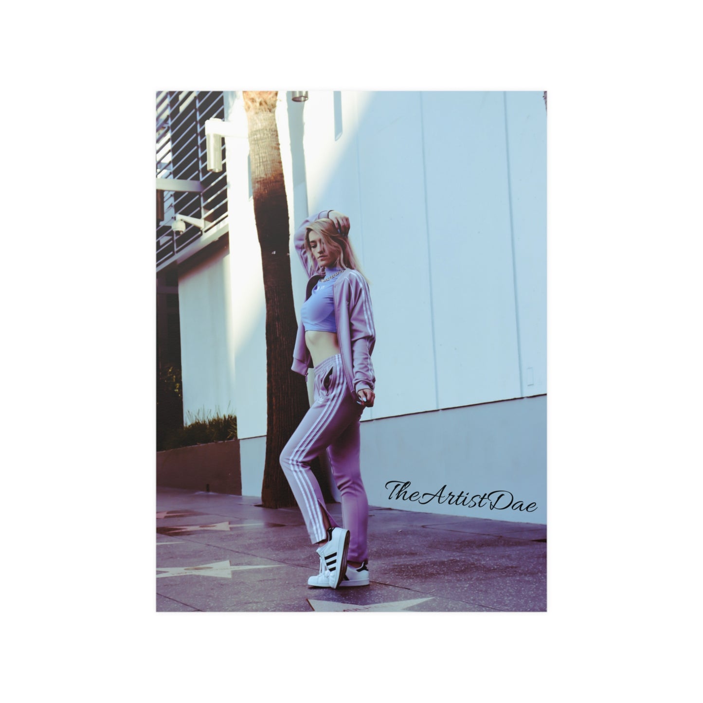 TheArtistDae Downtown LA Original Model Poster - Satin(210gsm)