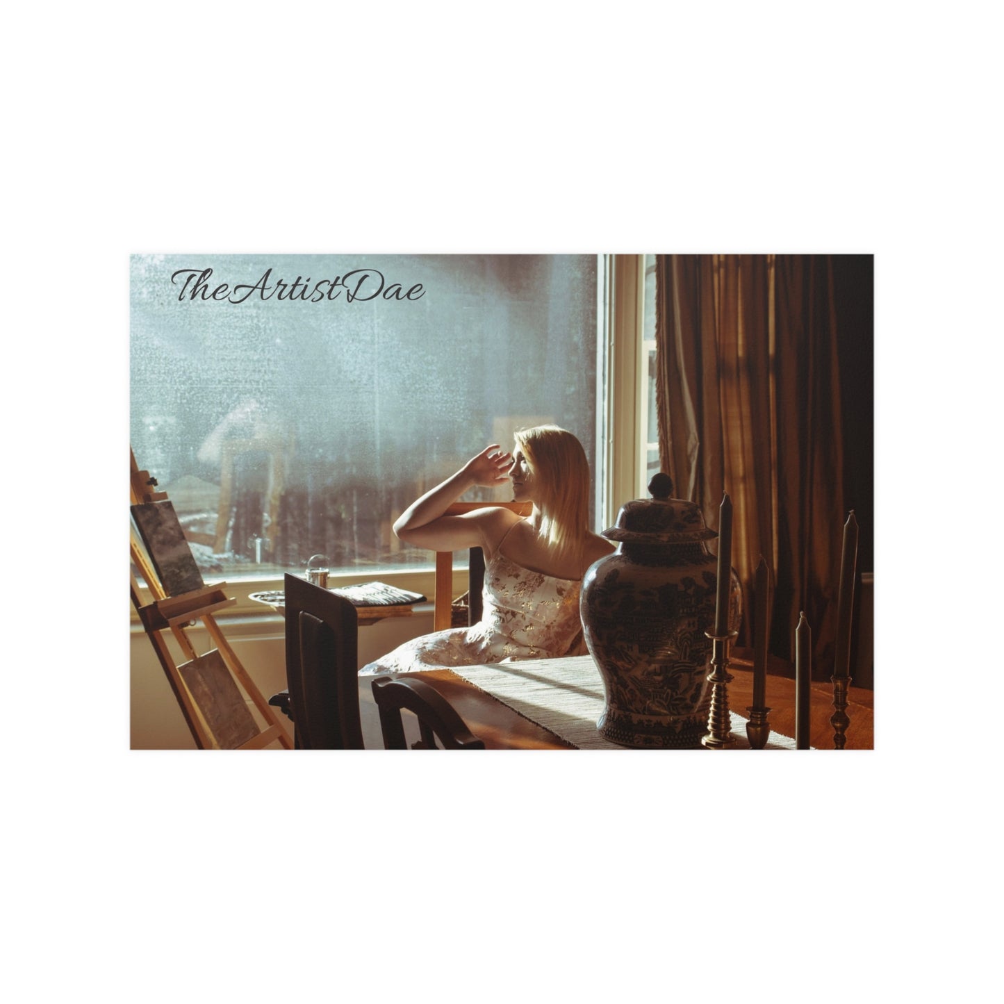 TheArtistDae Original Artist Model Poster - Satin (210gsm)