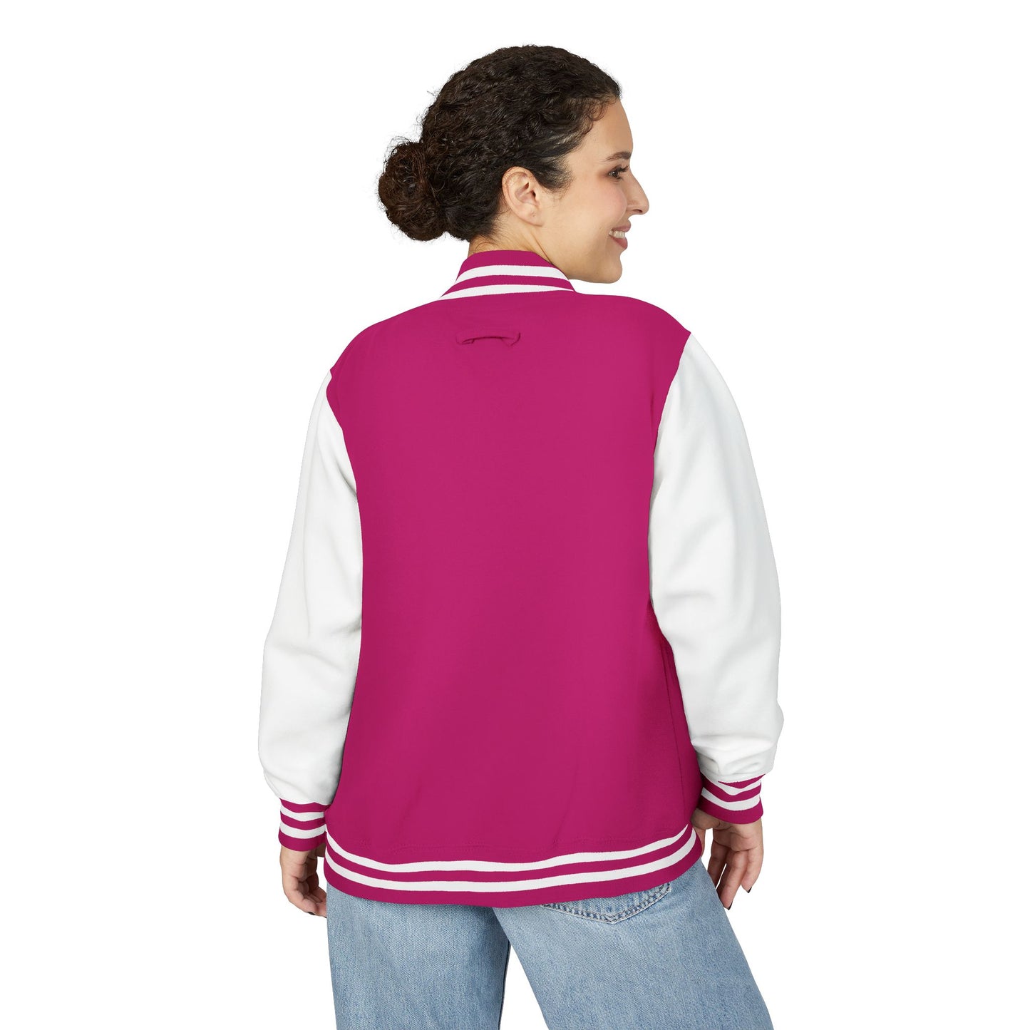 DaeBreak Unisex Heavyweight Letterman Jacket - Trendy Varsity Style