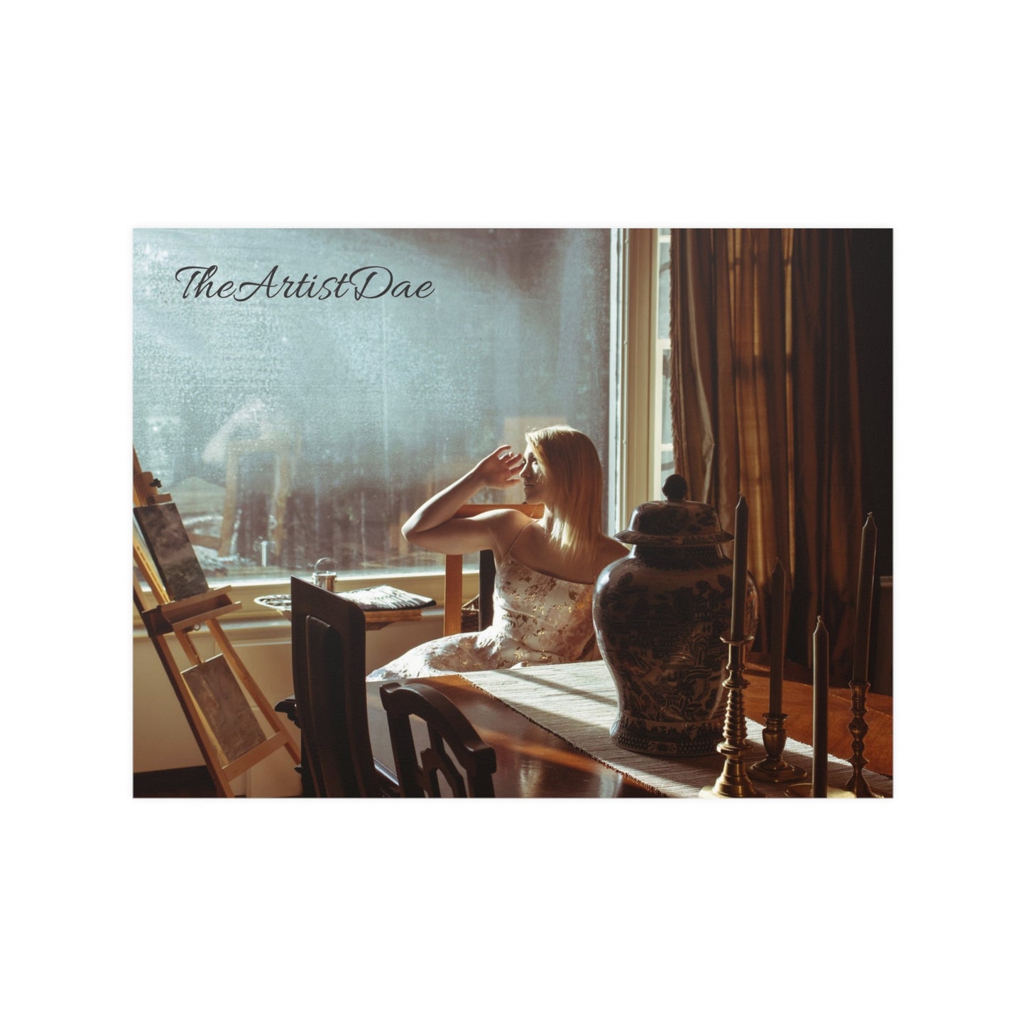 TheArtistDae Original Artist Model Poster - Satin (210gsm)