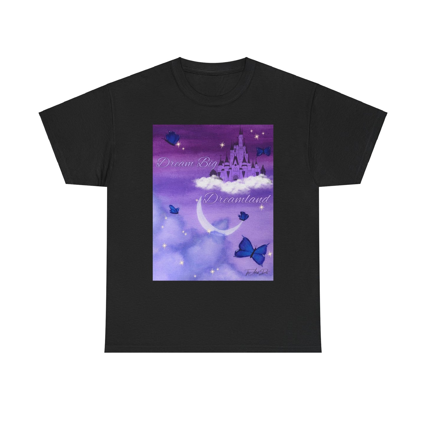 Dae's Dreamland Original Painting Edit Design - Twitch Dreamland - Unisex Heavy Cotton Tee
