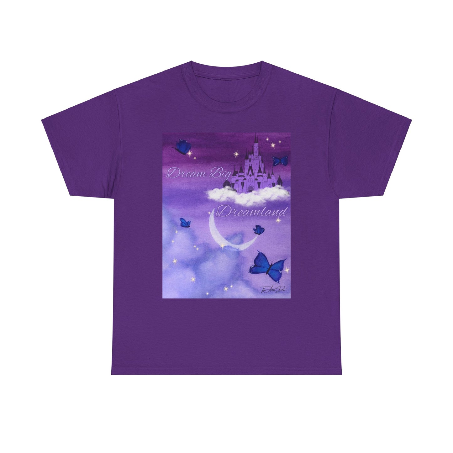 Dae's Dreamland Original Painting Edit Design - Twitch Dreamland - Unisex Heavy Cotton Tee