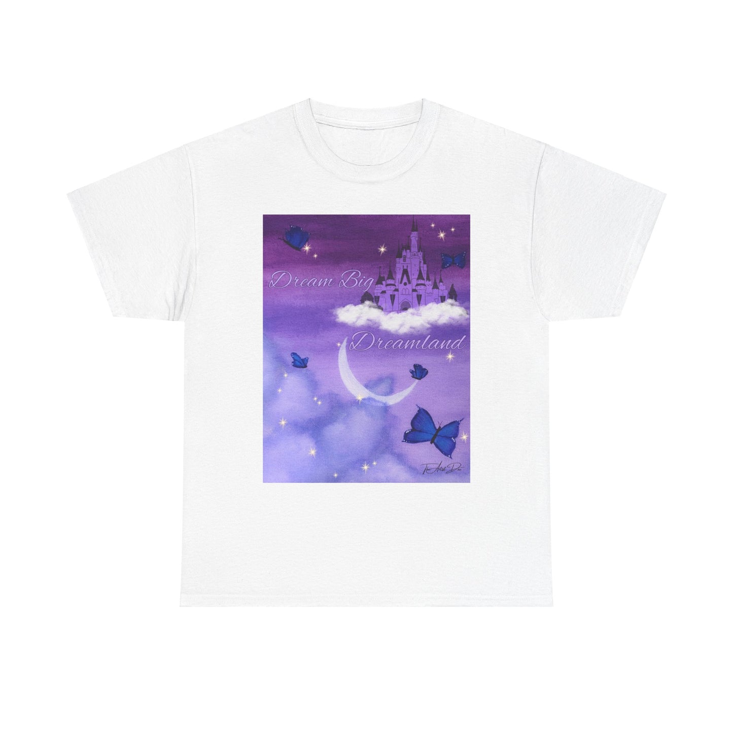 Dae's Dreamland Original Painting Edit Design - Twitch Dreamland - Unisex Heavy Cotton Tee