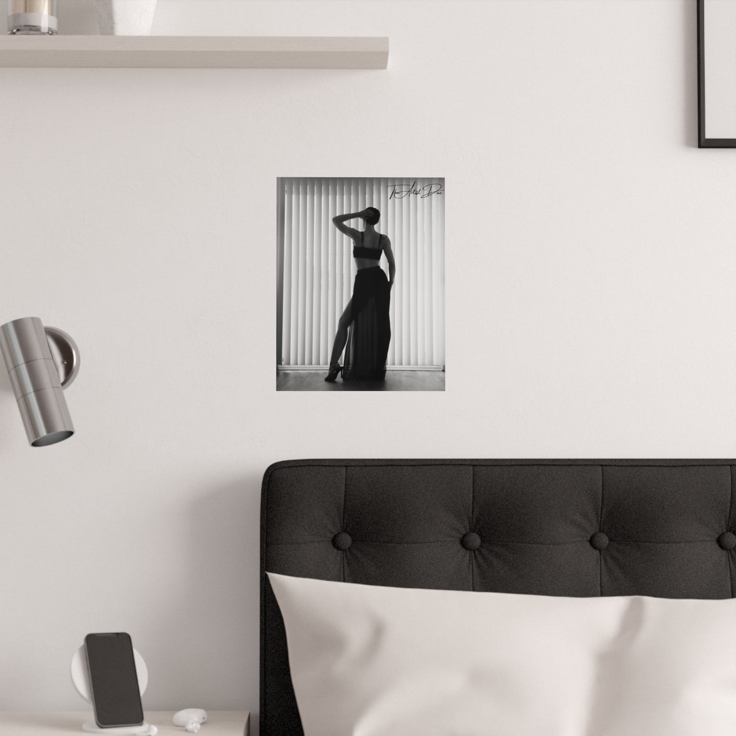 TheArtistDae Black and White Original Satin Posters (210gsm)