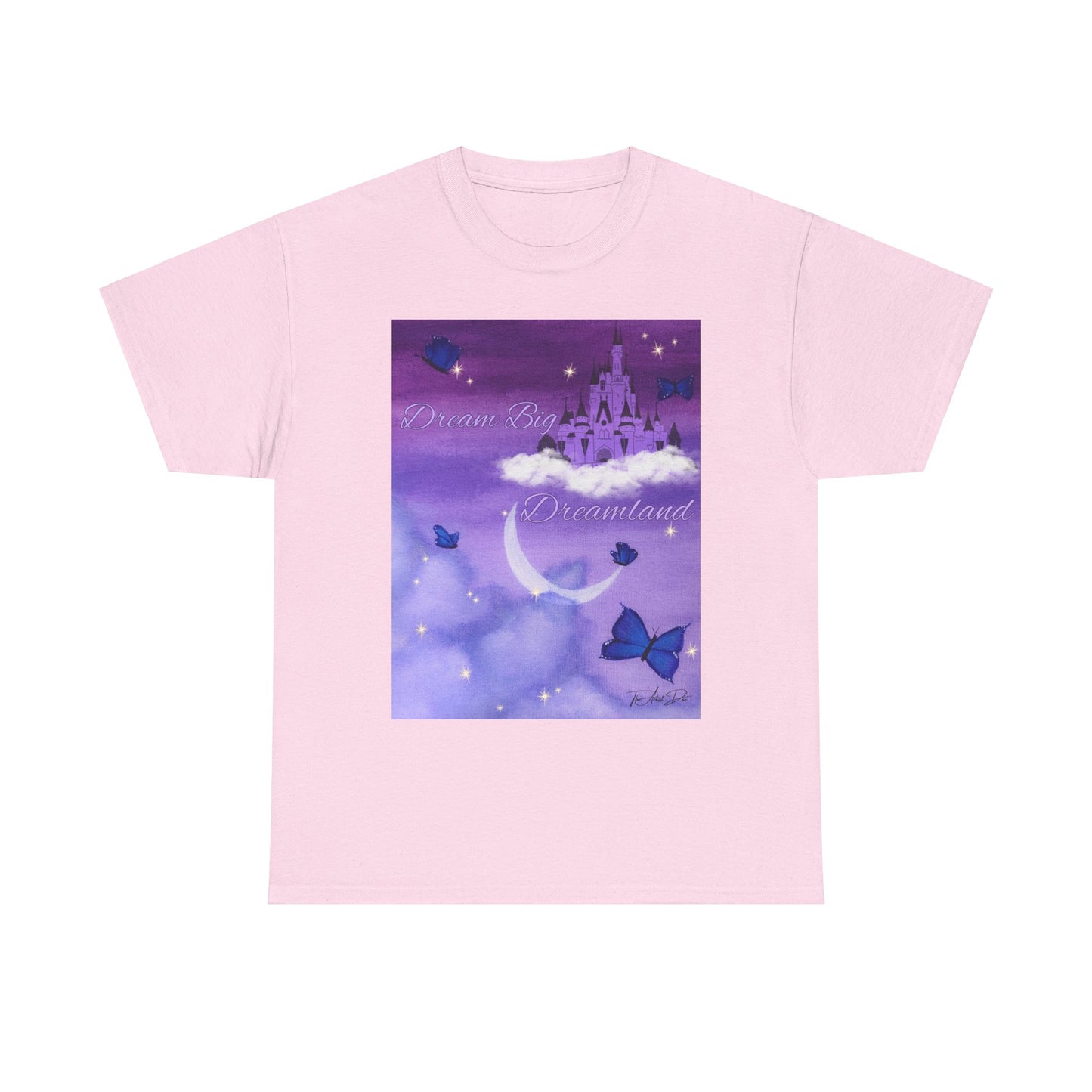 Dae's Dreamland Original Painting Edit Design - Twitch Dreamland - Unisex Heavy Cotton Tee