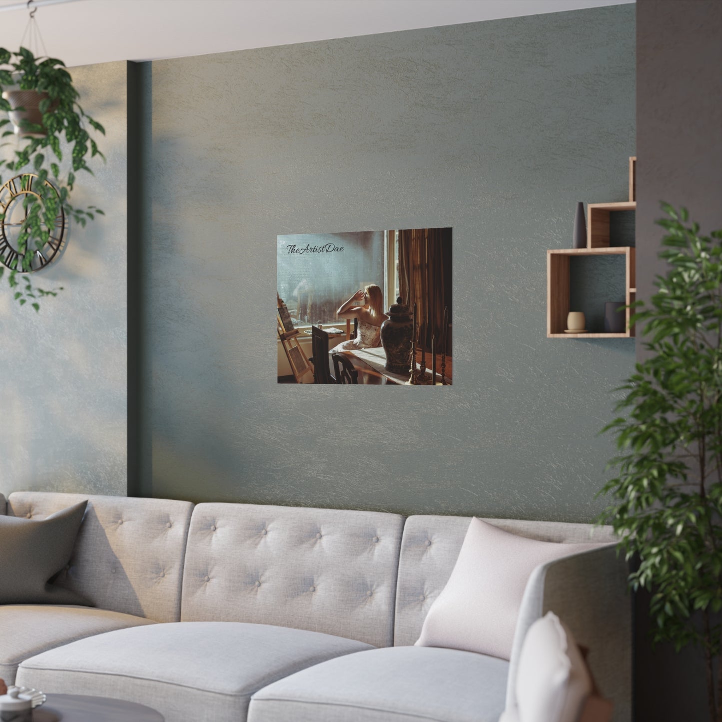 TheArtistDae Original Artist Model Poster - Satin (210gsm)