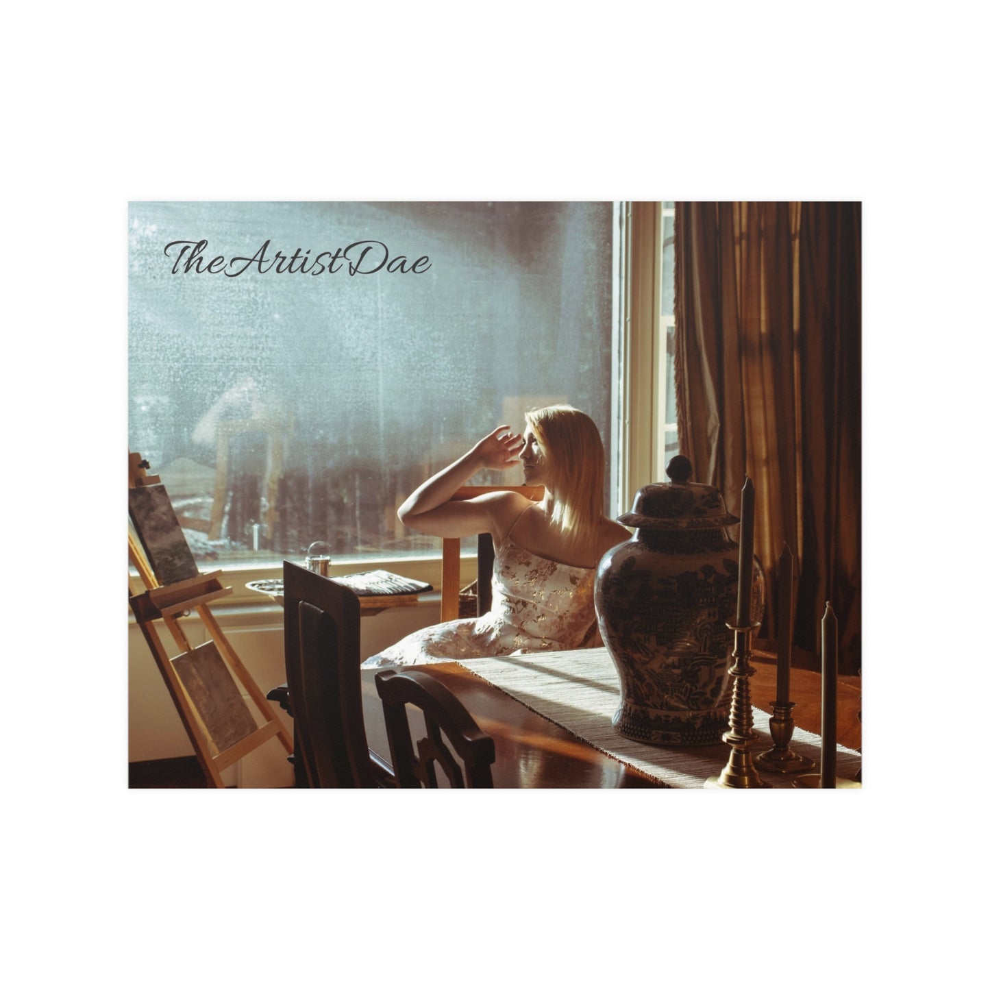 TheArtistDae Original Artist Model Poster - Satin (210gsm)