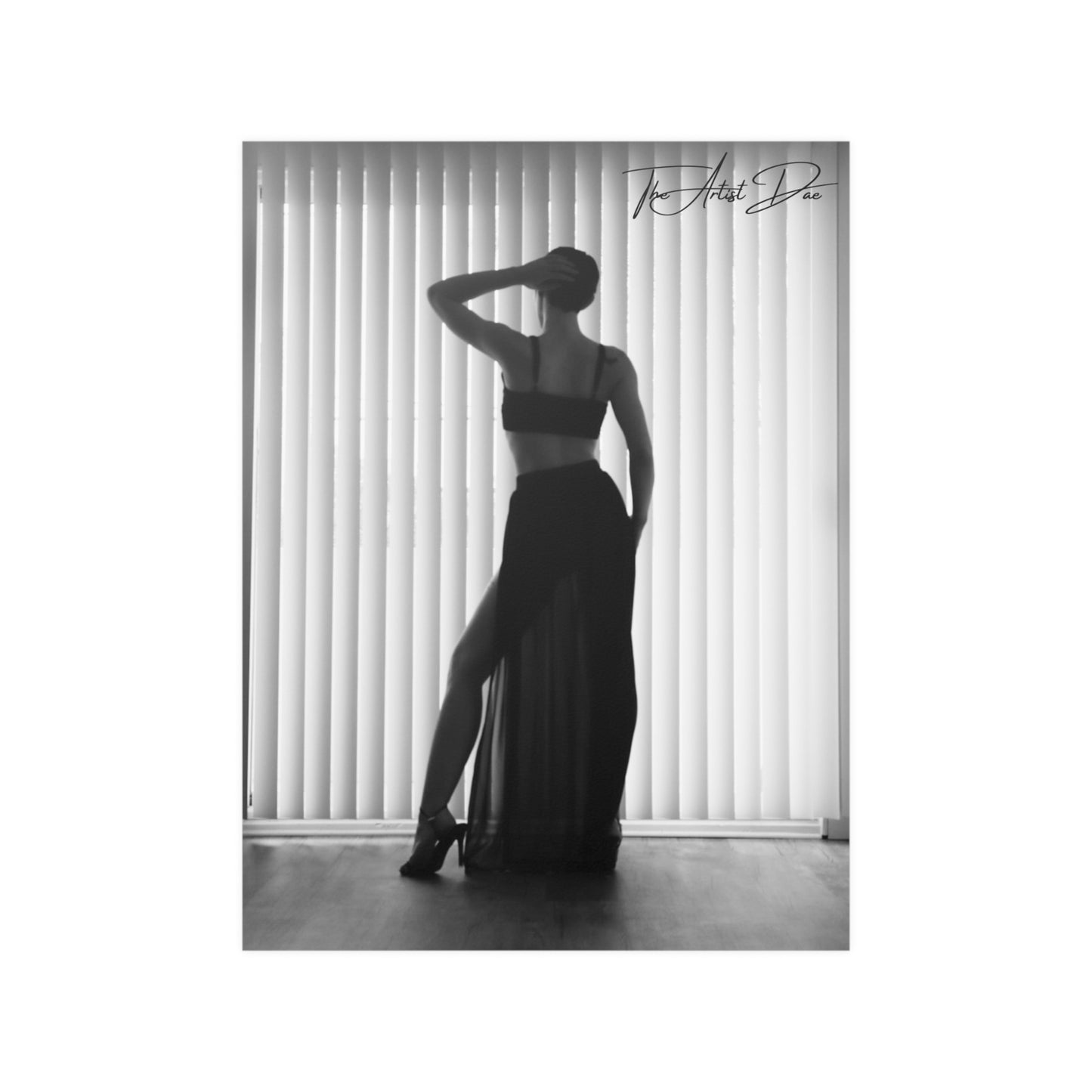 TheArtistDae Black and White Original Satin Posters (210gsm)