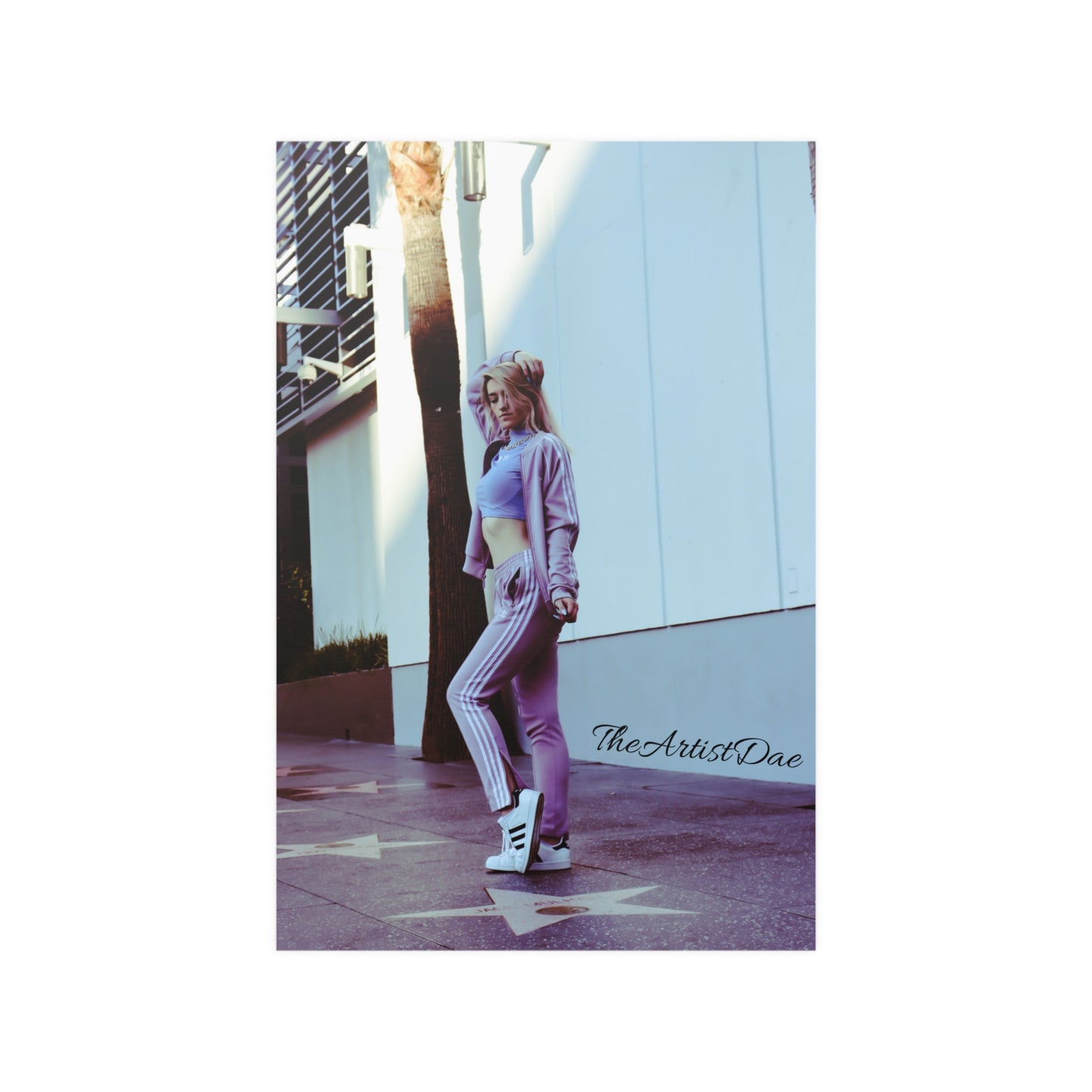 TheArtistDae Downtown LA Original Model Poster - Satin(210gsm)