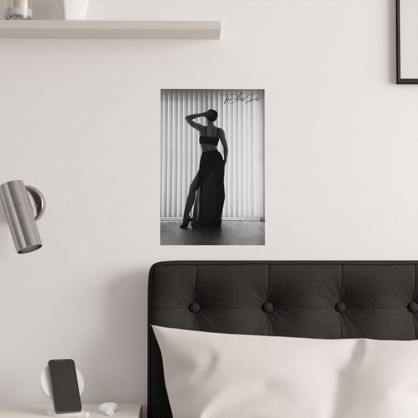 TheArtistDae Black and White Original Satin Posters (210gsm)