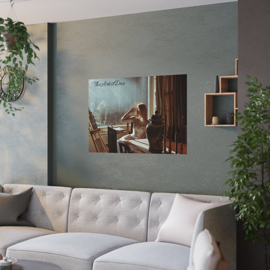 TheArtistDae Original Artist Model Poster - Satin (210gsm)