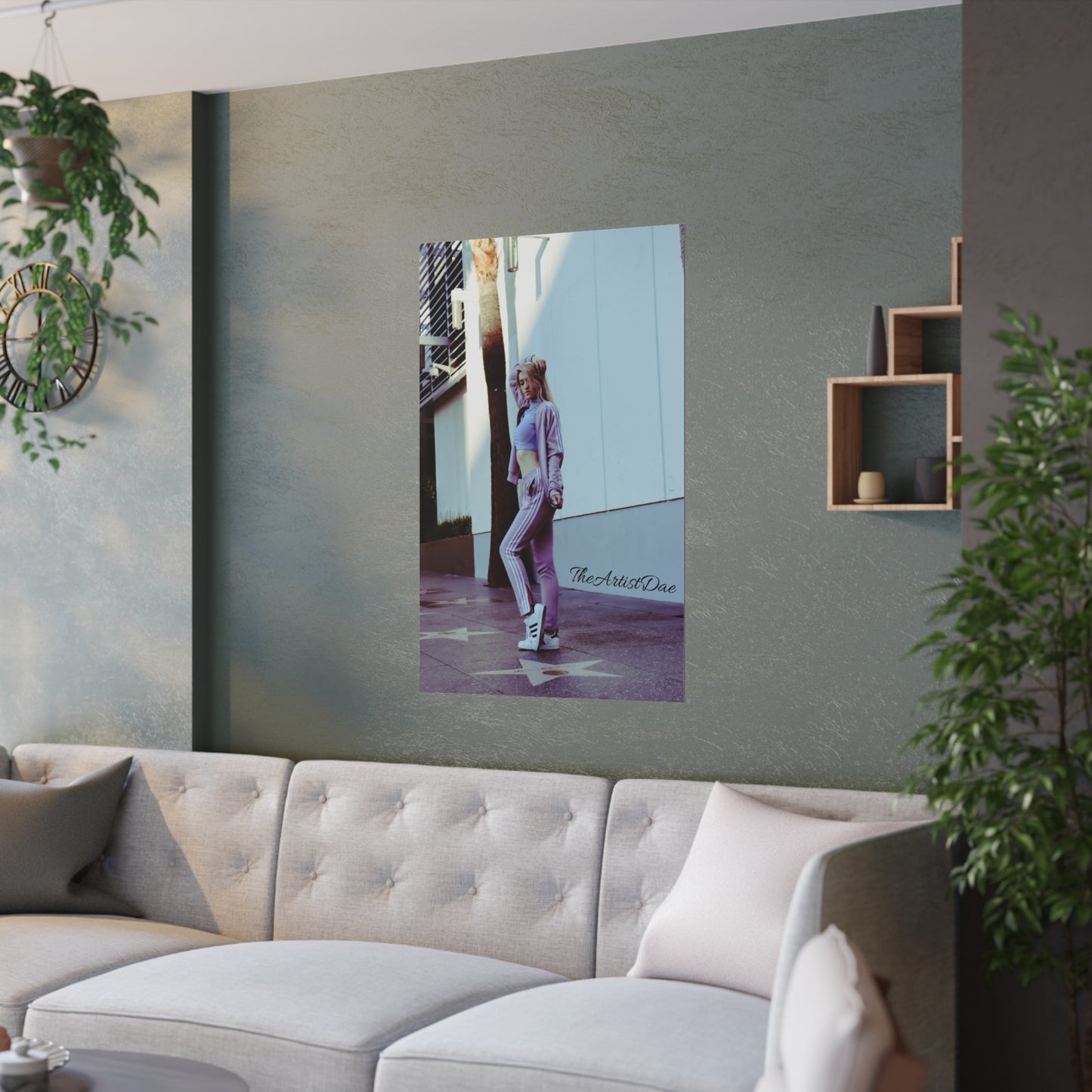 TheArtistDae Downtown LA Original Model Poster - Satin(210gsm)