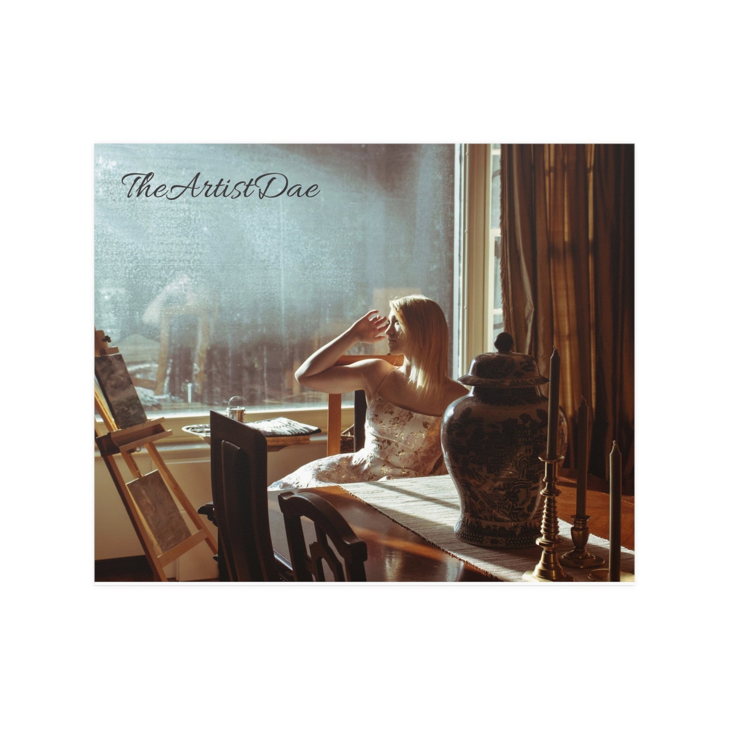 TheArtistDae Original Artist Model Poster - Satin (210gsm)