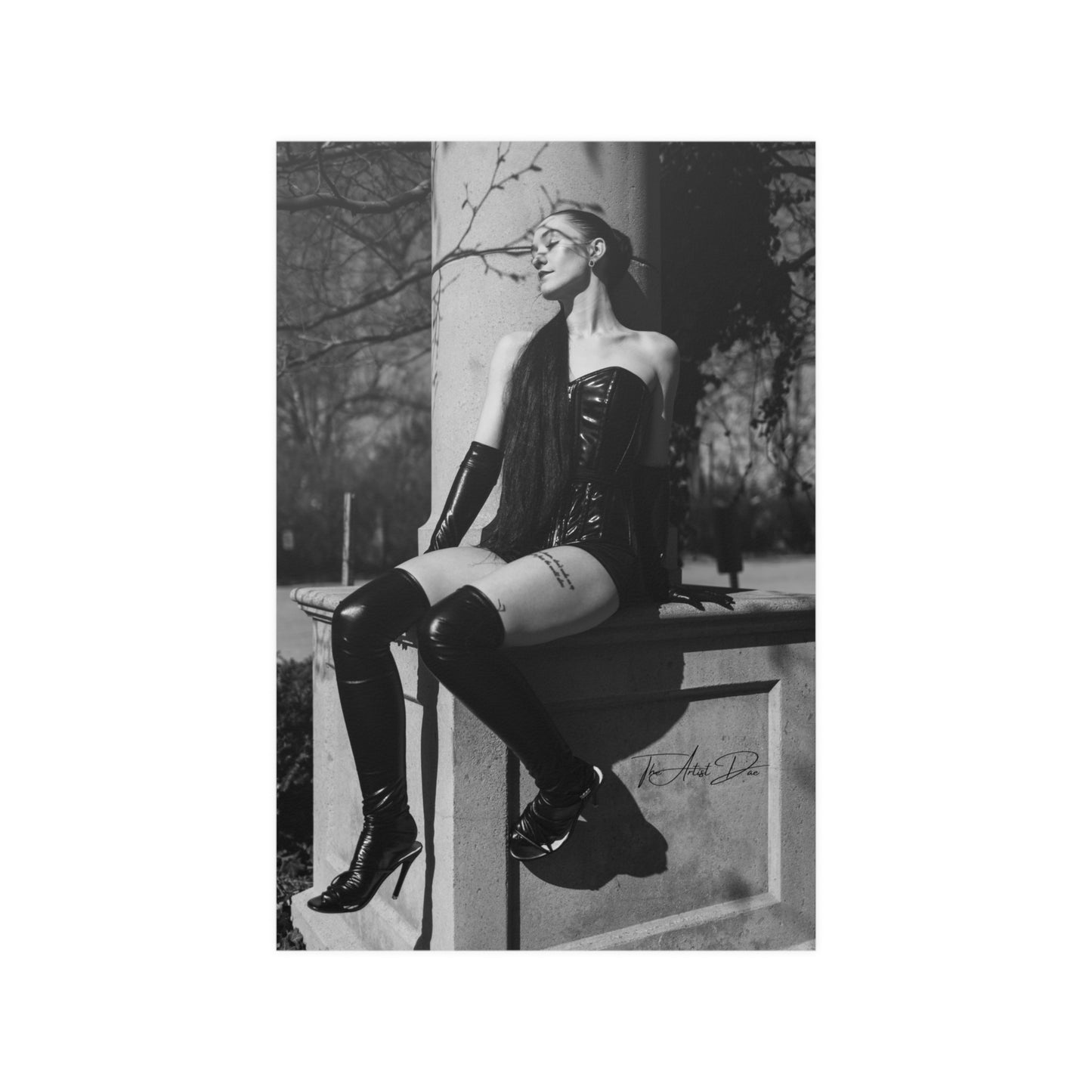 TheArtistDae Original Elegant Femme Poster Satin (210gsm)