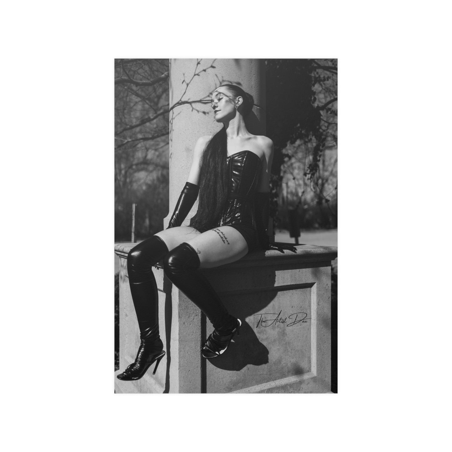 TheArtistDae Original Elegant Femme Poster Satin (210gsm)