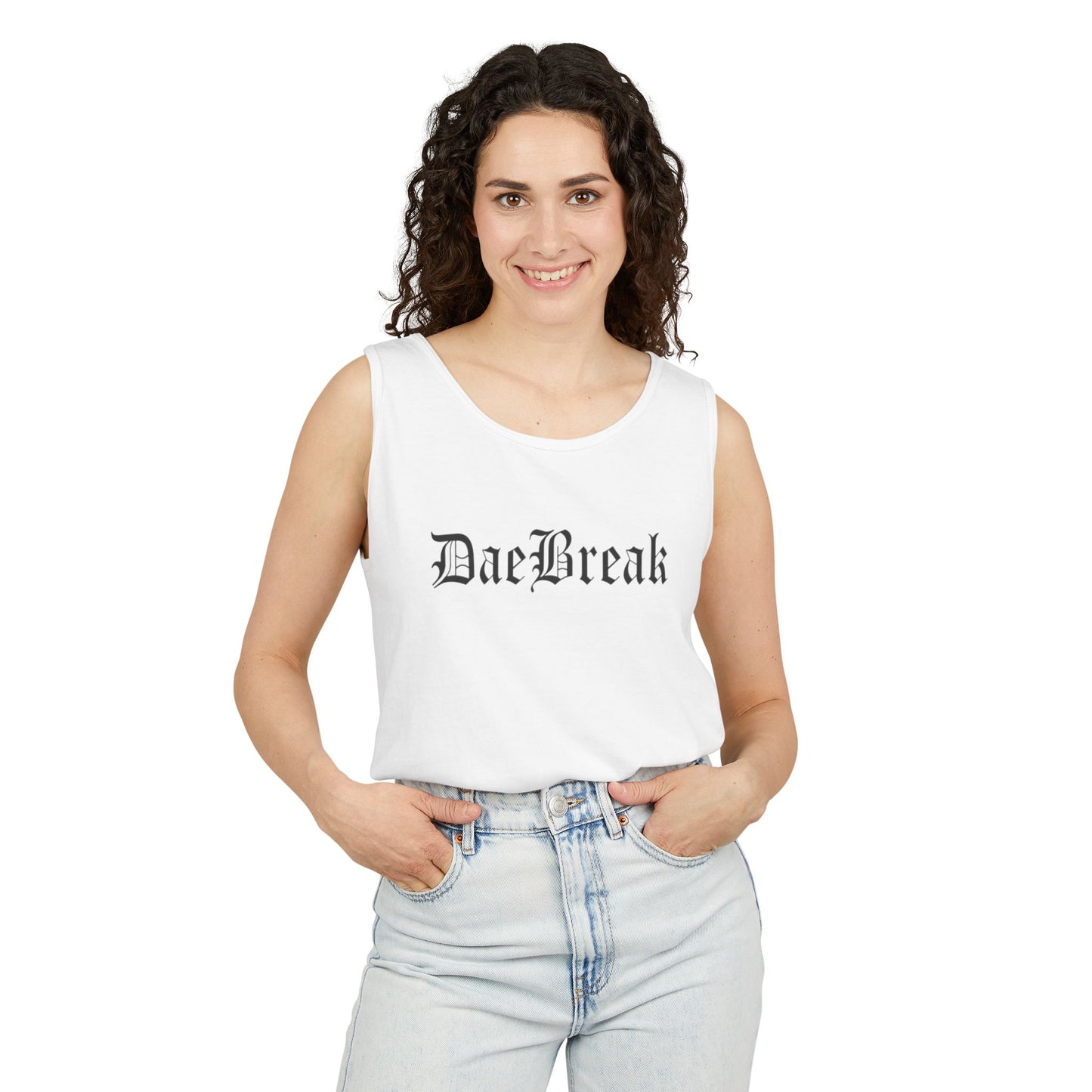 DaeBreak Unisex Garment-Dyed Tank Top - Stylish Summer Apparel
