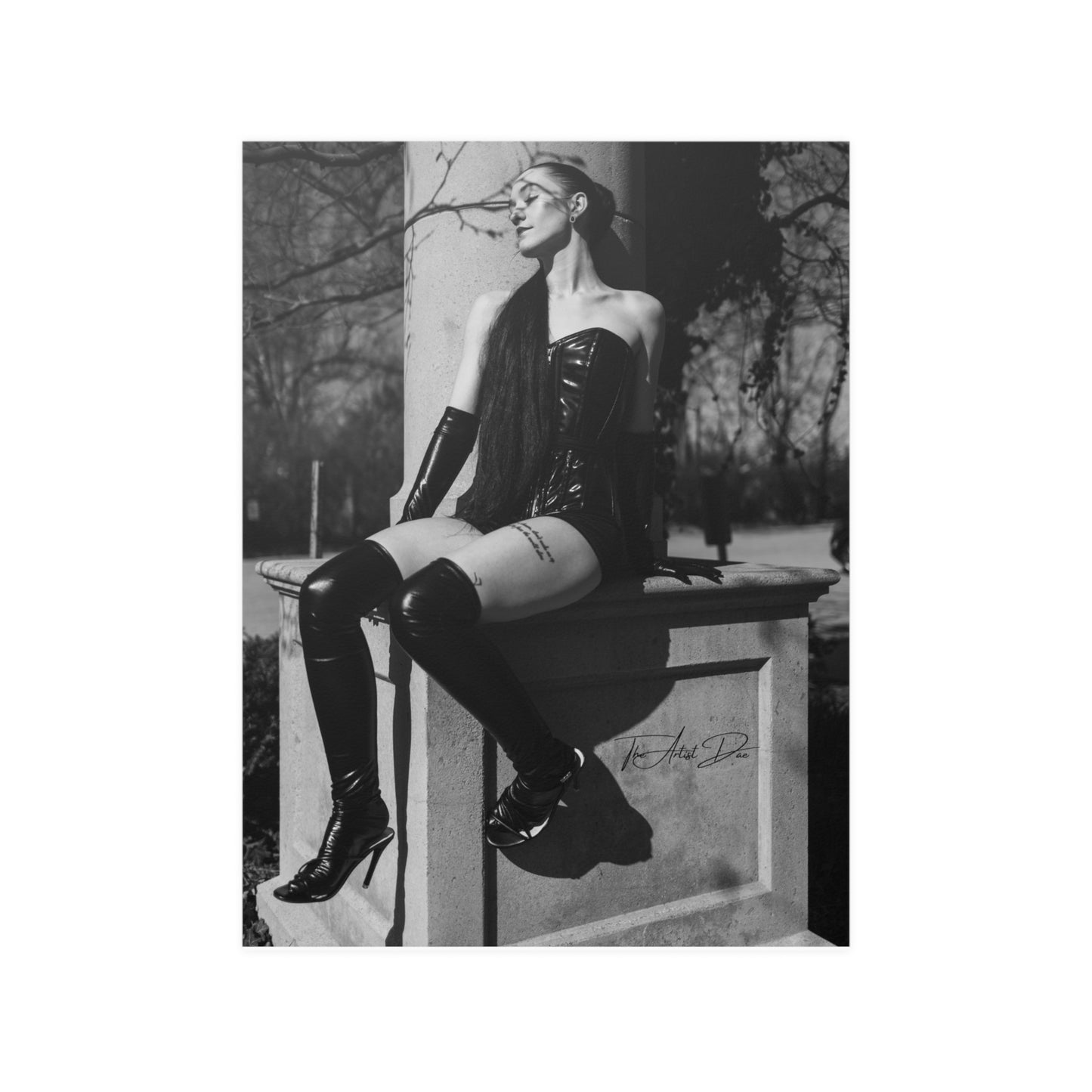 TheArtistDae Original Elegant Femme Poster Satin (210gsm)