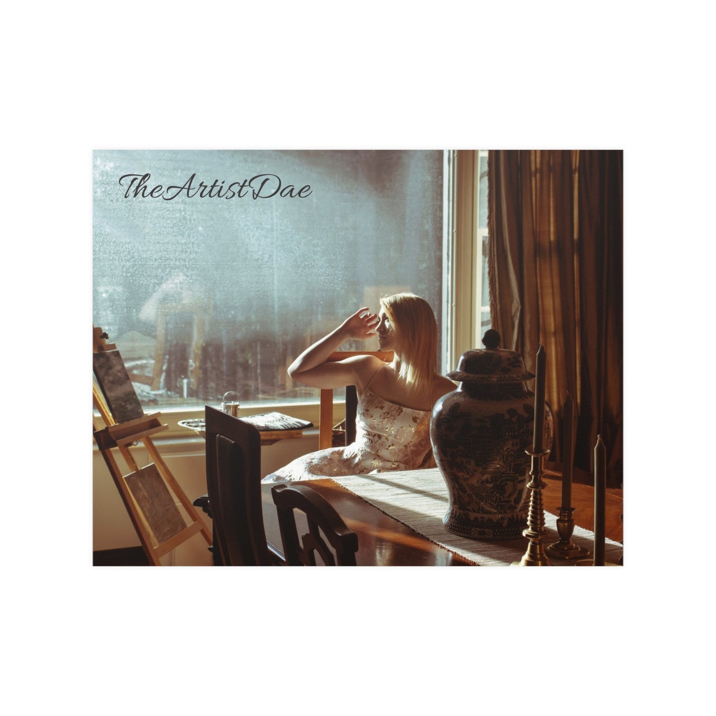 TheArtistDae Original Artist Model Poster - Satin (210gsm)